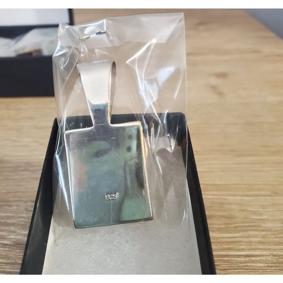 Silpada Sterling Silver Red Jewelry Set Post Earrings and Pendant Vintage Rare - Picture 3 of 8